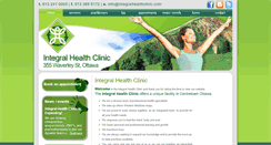 Desktop Screenshot of integralhealthclinic.com