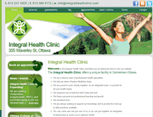 Tablet Screenshot of integralhealthclinic.com